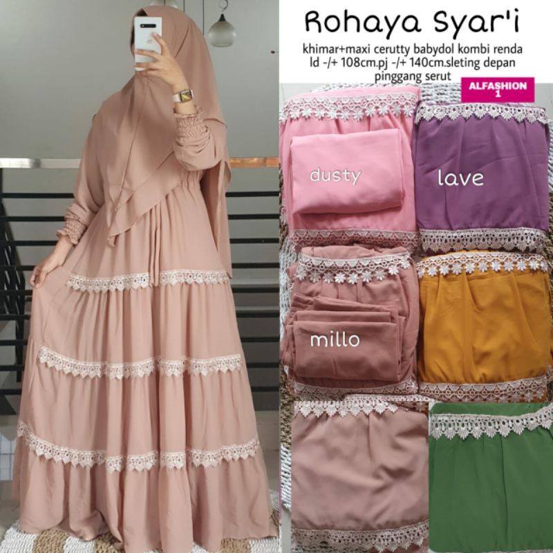ROHAYA SYARI ORI ALFASHION