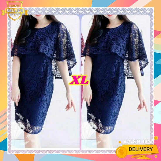 Bisa Cod - Dress Korea Bunga Floral Casual Vintage Style Lengan Panjang Import Premium Motif Clara D