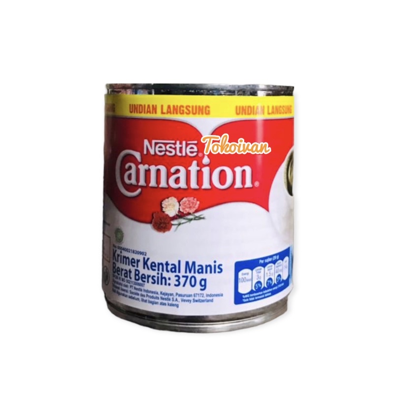 

susu carnation 370 g Nestle