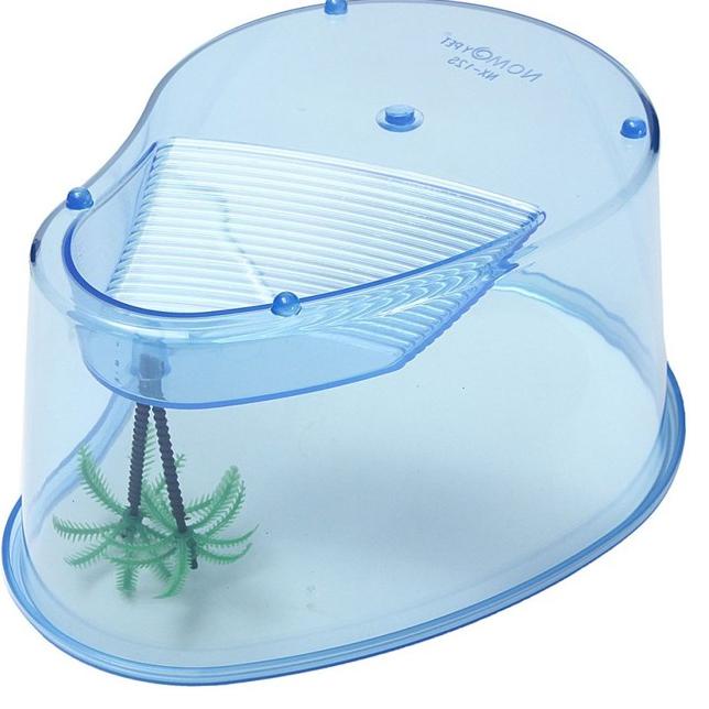 ➮ Turtle Tank Mangga S 20x15x10cm Vivarium Aquarium Kura - Bak Kura Brazil Dada Merah Damer ♣