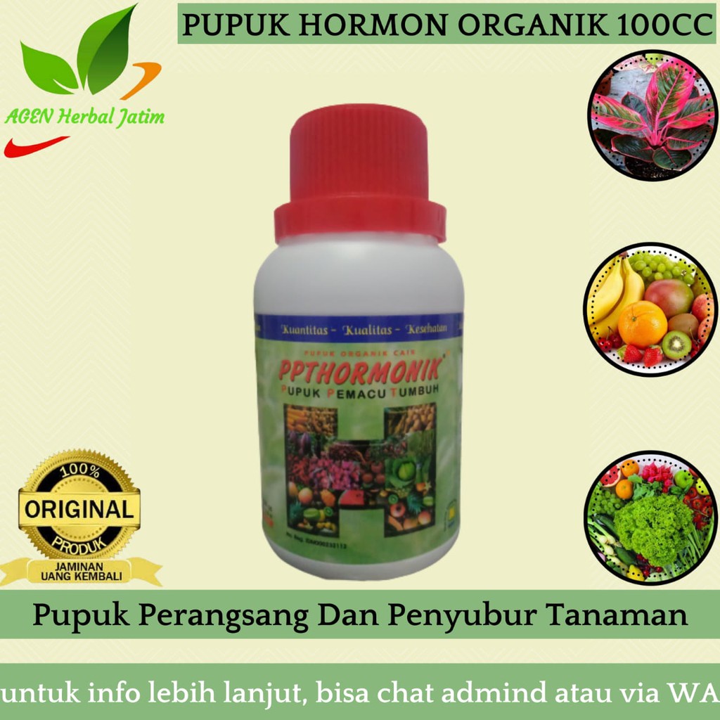 Media Tanam Pupuk Tanaman Organik Cair Pelebat Perangsang Bunga Dan Buah ZPT Perangsang Akar 100ml