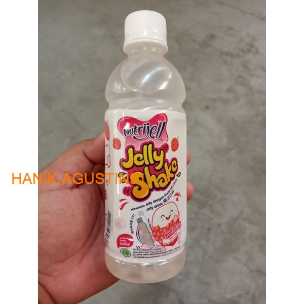 

Nutrijell Jelly Shake Drink 340ml Lychee / Rasa Leci SS91