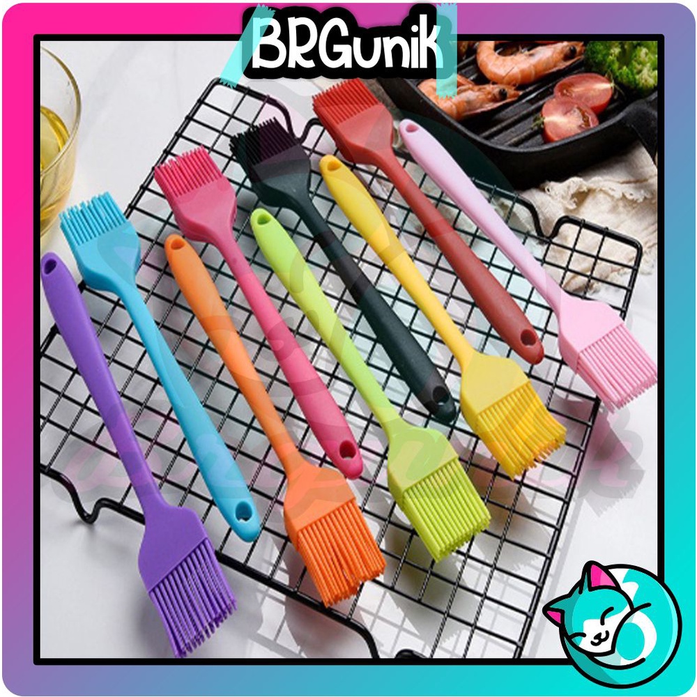 BRGUNIK Kuas Kue Silikon/ Spatula Silicone Satuan R699