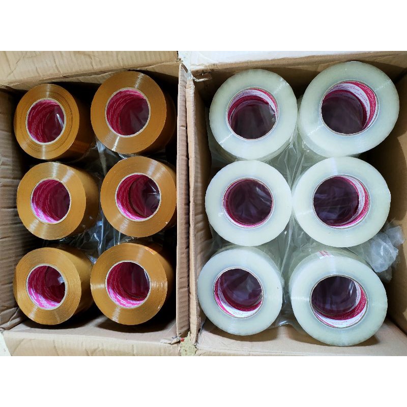 

Lakban jumbo 2inch x 300y. bening dan coklat HANDERU