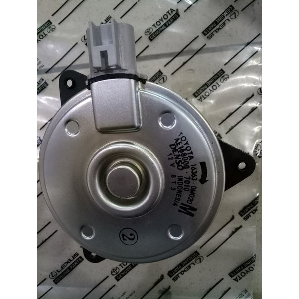 motor fan radiator toyota vios yaris orisinil