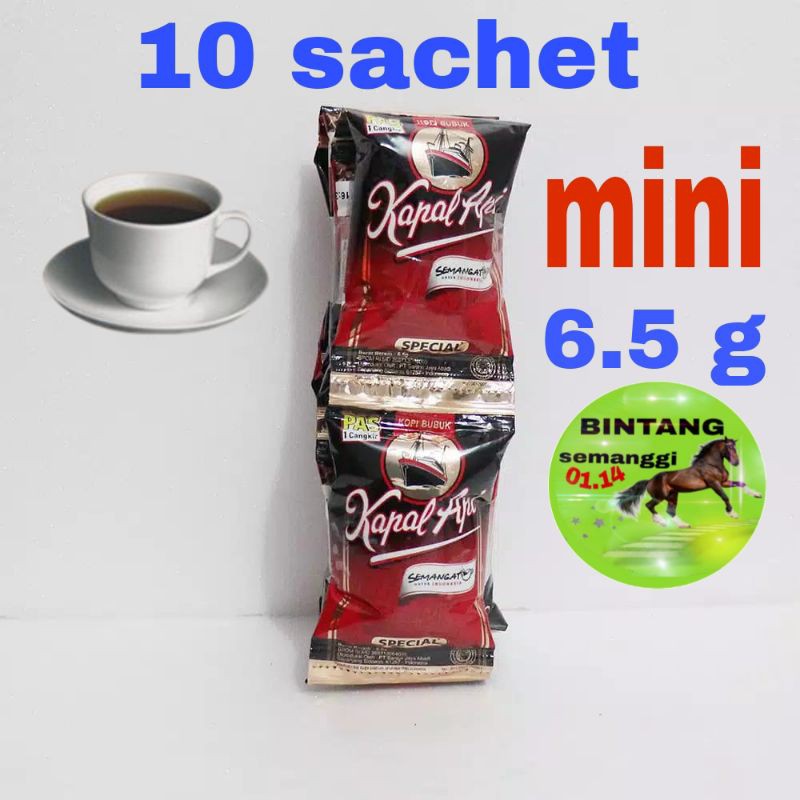 

kopi kapal api special mini renceng isi 10 sachet