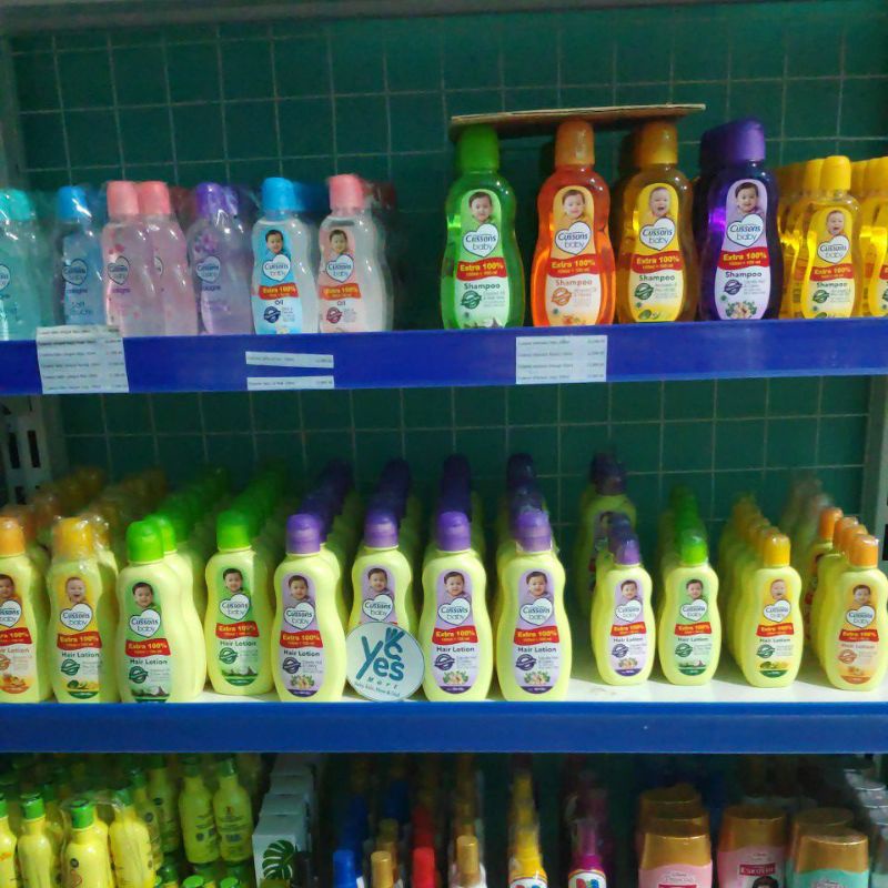 COD Hair lotion Cussons baby 200 ml 100 ml 50 ml natural oil coconut &amp; Vit E minyak rambut bayi kelapa