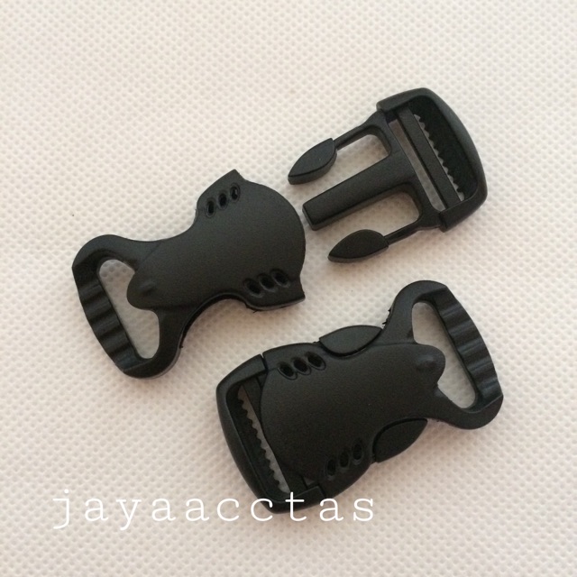 Kunci sodok tas 2.0 cm plastik buckle acetal BLS20AC