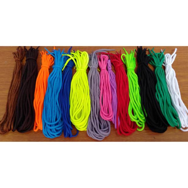 Andien Gallery Tali Sepatu Sekolah Remaja Aksesoris Sepatu Formal Warna Hitam Oval Murah Pengikat Sepatu Sekolah