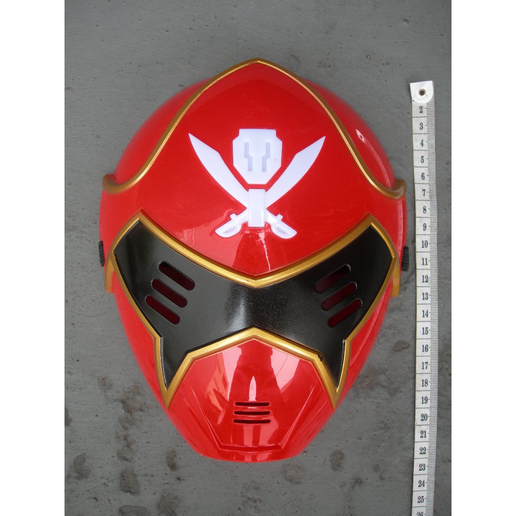 topeng power ranger pirate sensor led sound