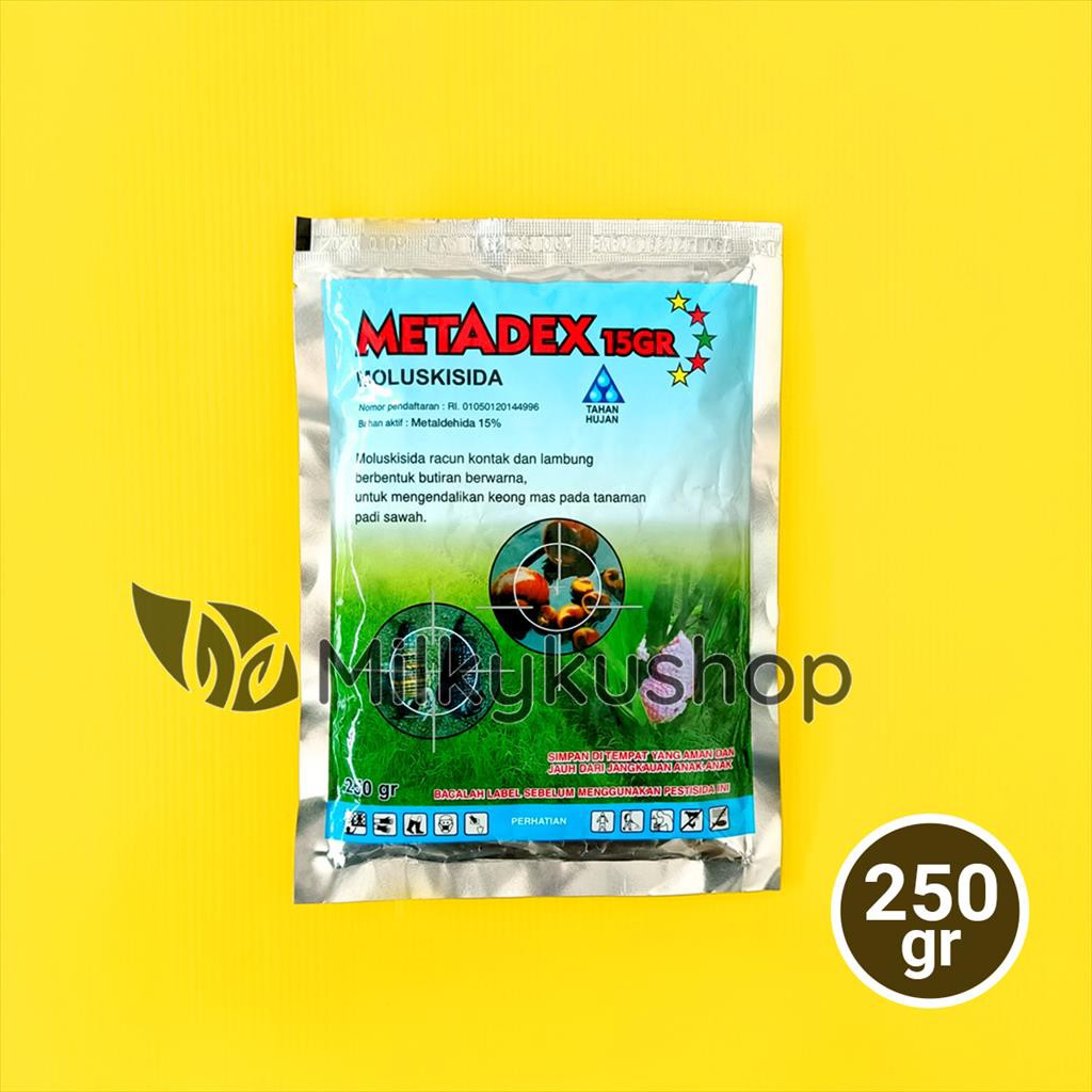 METADEX 15 GR 250 GRAM MOLUKISIDA OBAT KEONG SIPUT