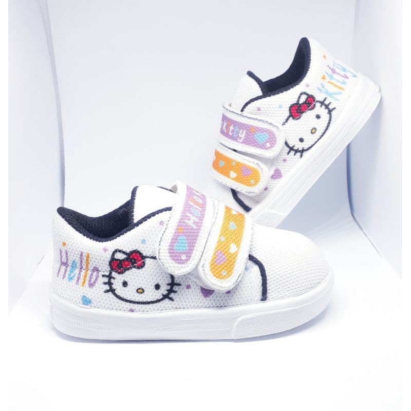 Sepatu Sneakers Anak Perempuan Hello Kitty Umur 1 2 3 4 5 Tahun