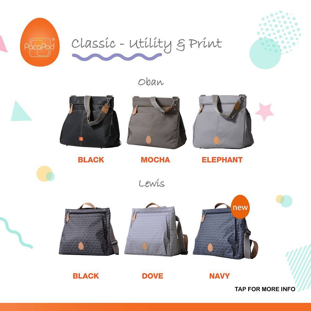 Pacapod Oban Diaper Bag