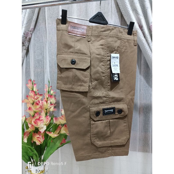 Celana Pendek Cargo Pria Big Size 27-46 Adem