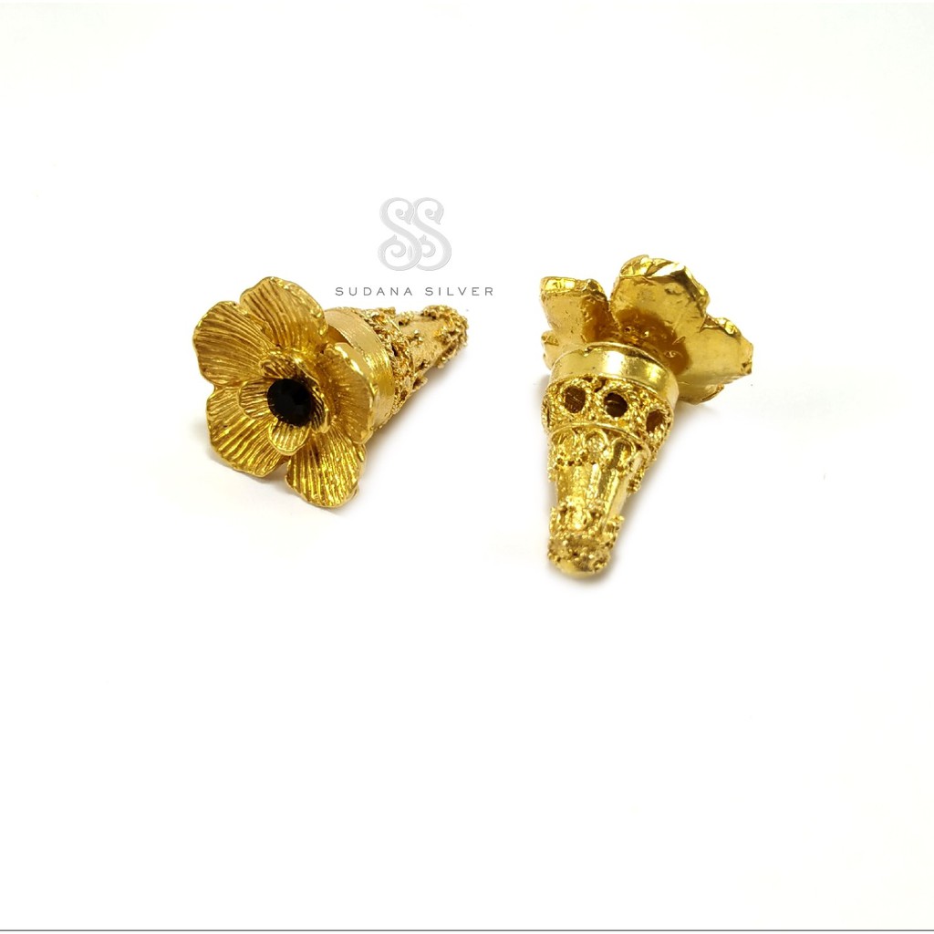 Subeng Alpaka Plated Gold Perhiasan wanita Bali