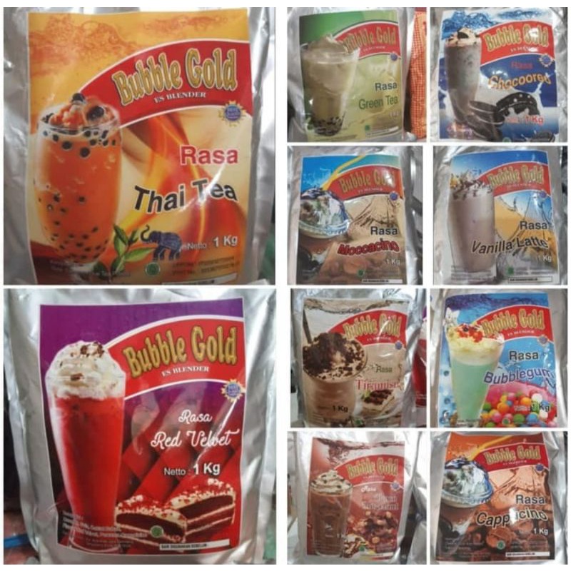 

BUBBLEGOLD / MINUMAN SERBUK RASA