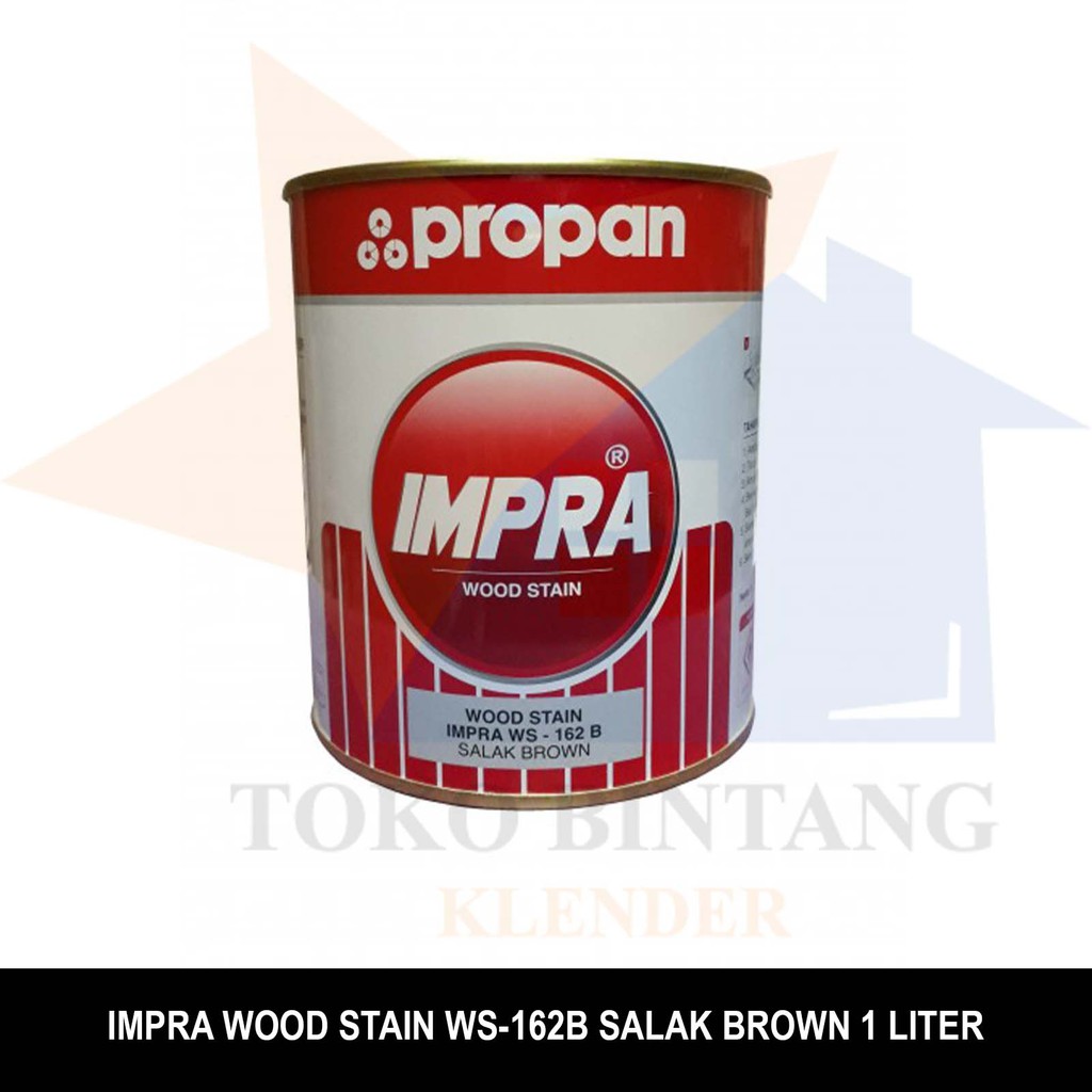 Impra Wood Stain WS-162B Salak Brown 1 Liter