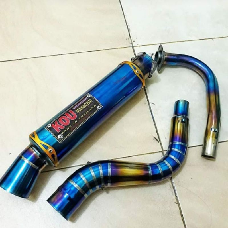 Knalpot KOU MAHACHAI Honda VARIO Click 150i Elite125