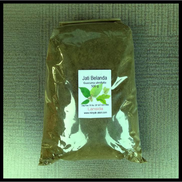 

Simplisia Serbuk Daun Jati Belanda / Bubuk 500 G / Guazuma Ulmifolia