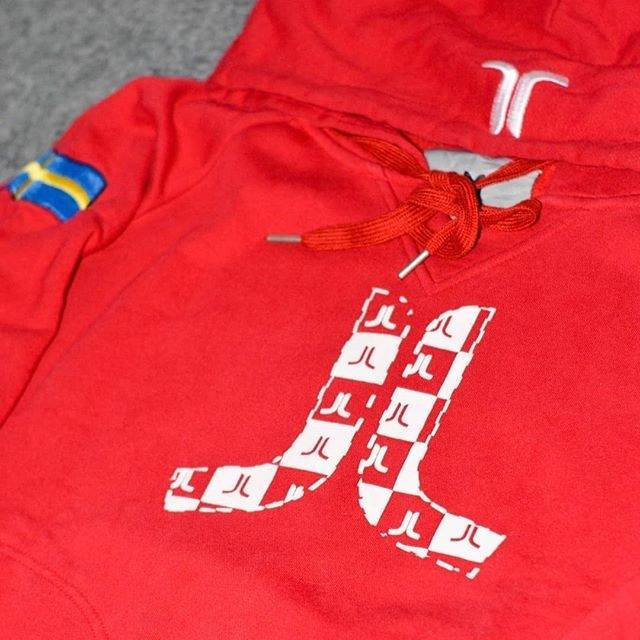 WESC JL by Sweden Hoodie Red