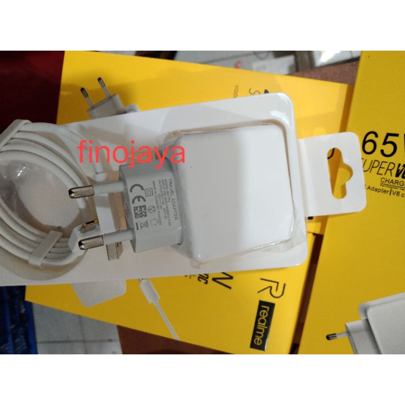 TC CHARGER ADAPTOR REALME KABEL TEPE C MICRO 65WT