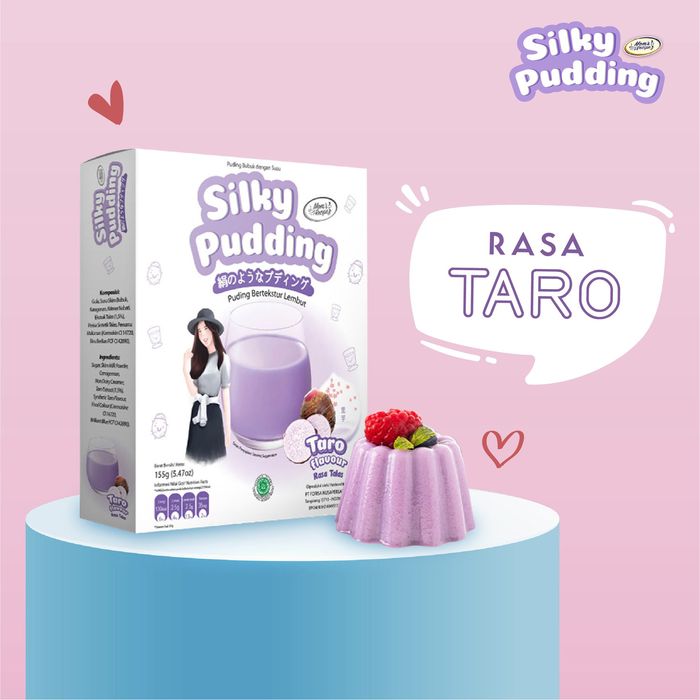 Silky Pudding - Soft Pudding - Pudot - Puyo 155gr by Nutrijell Forisa - TARO