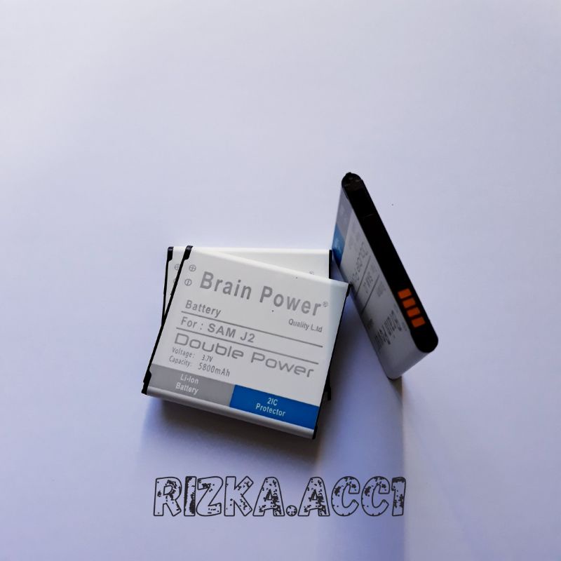 Baterai Batre Samsung J2 2015 J200 G360 J2 Lama Brain Power Battery Hp