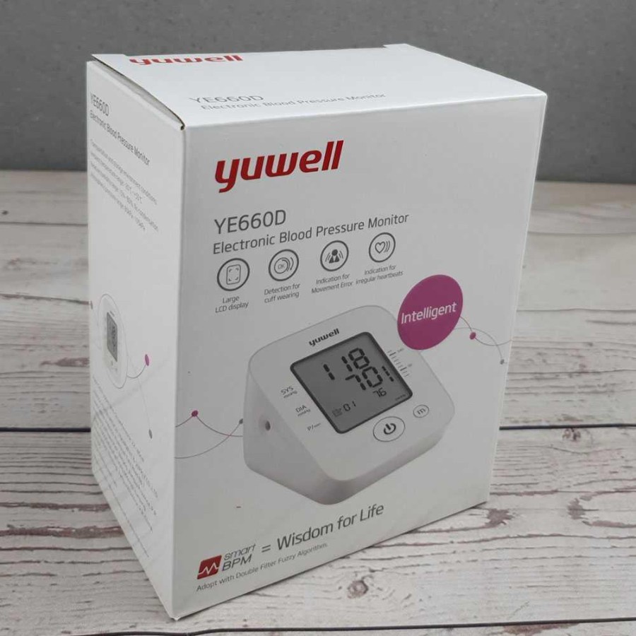 Yuwell Pengukur Tekanan Darah Tensi Blood Pressure Monitor - YE660D - White