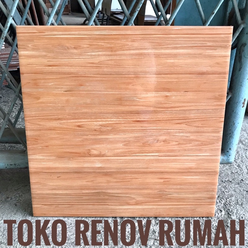 keramik lantai 40x40 motif kayu (glossy) / keramik teras/ keramik tangga/ keramik dapur/ keramik lan