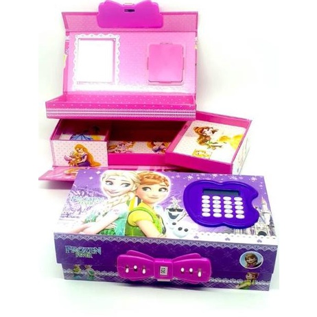 

[KODE AAJSF] Tempat Pensil Kode Kunci 3 Susun ada Kalkulator LOL Pony Hello kitty Tayo tsum2