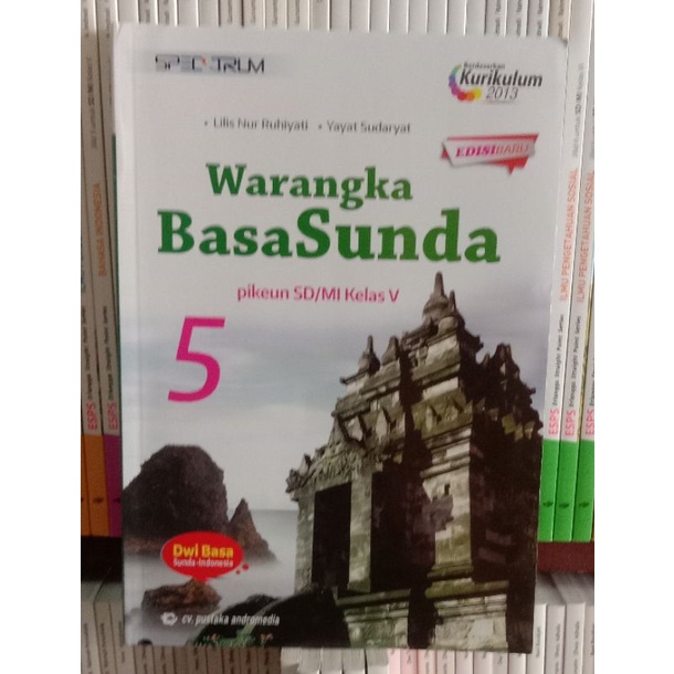 

warangka basa sunda pikeun SD/MI KELAS.5 KURIKULUM2013.EDISI BARU