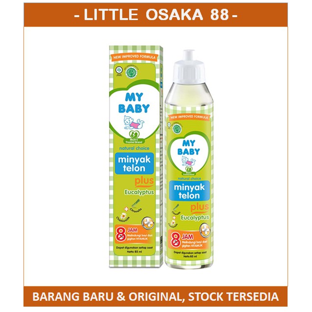 Minyak Telon My Baby Plus Eucalyptus 85 ml