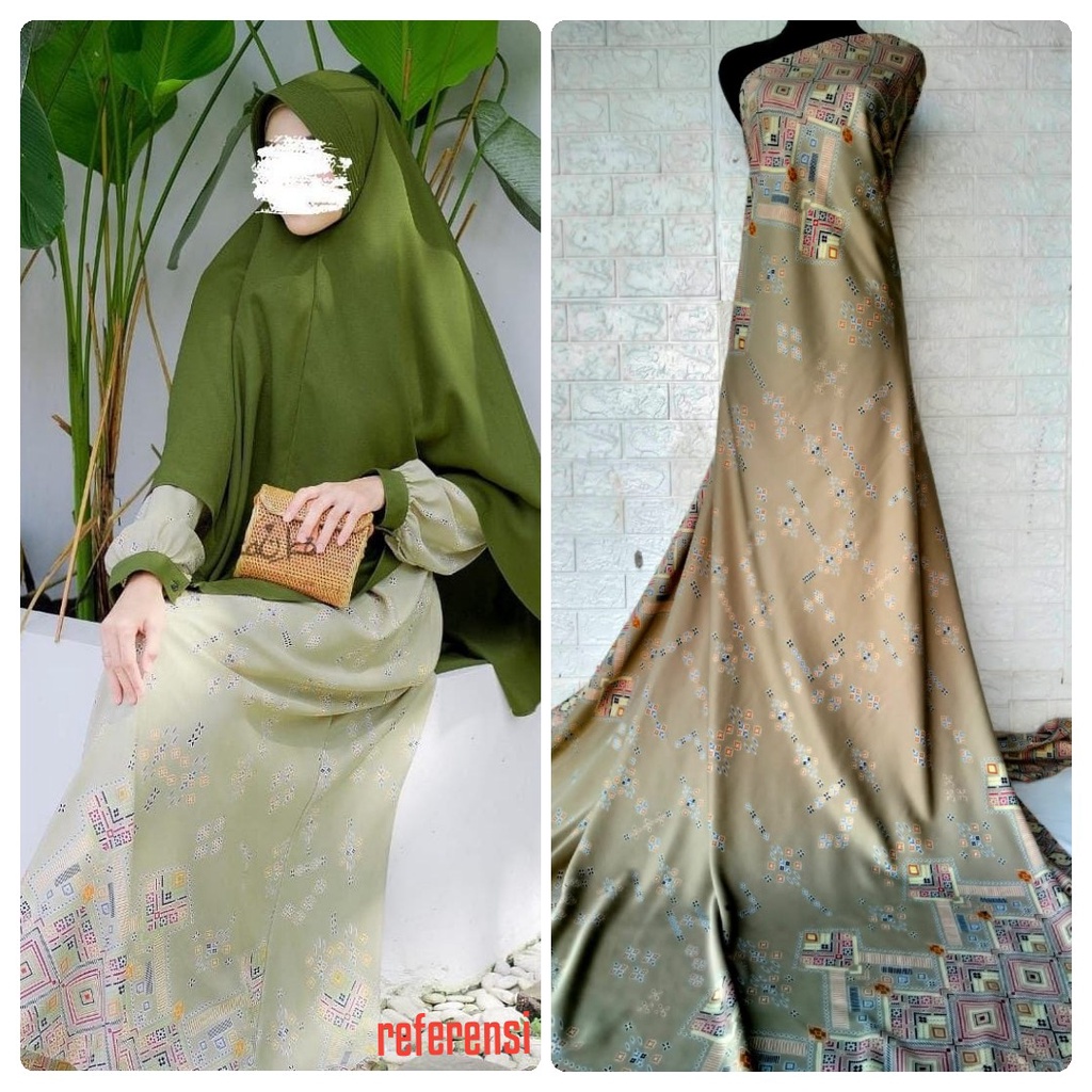 Kain Maxmara Lux n DiorSilk motif Kamillia harga per setengah meter