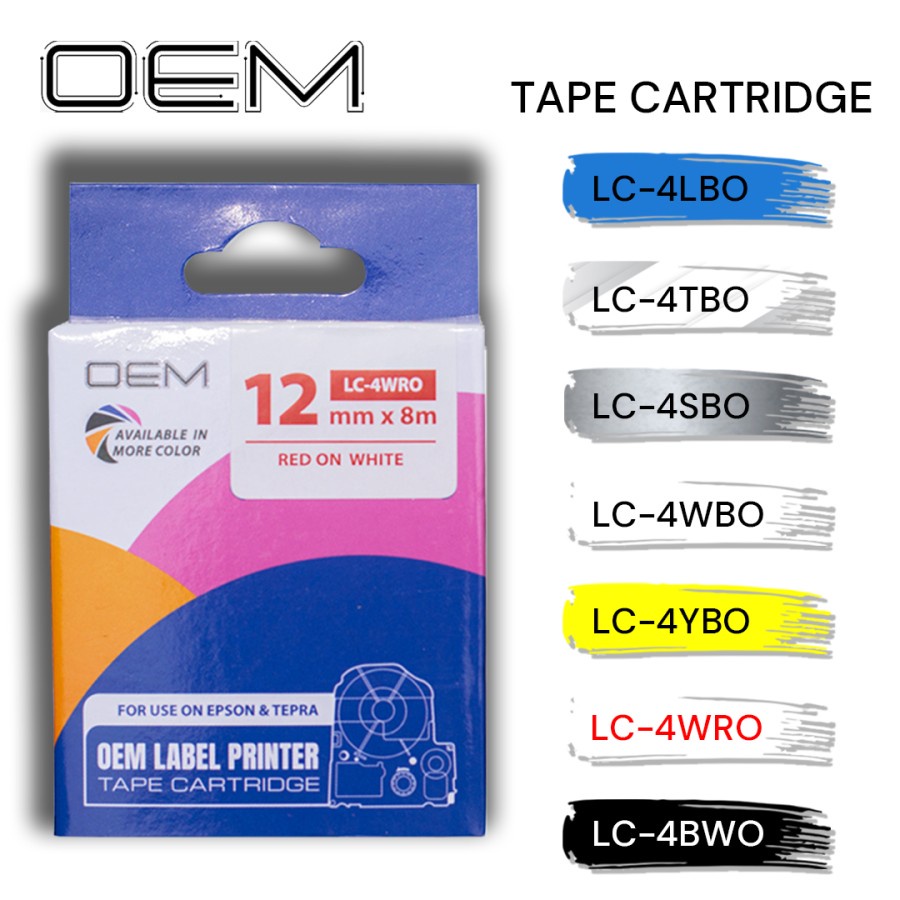 PAKET MURAH LW-600P LABELWORKS DAN 7 LABEL TAPE COMPATIBLE 12MM