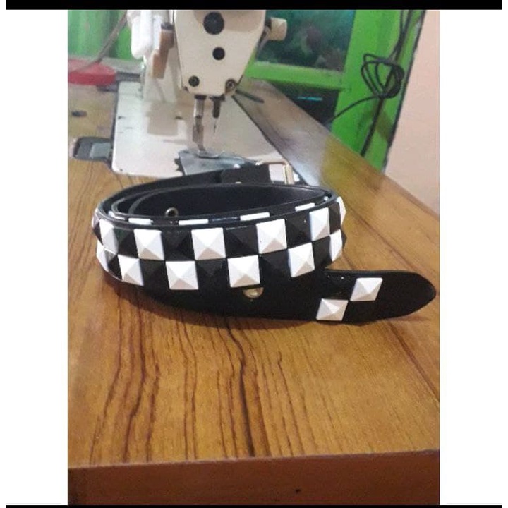 Belt Punk stud - gesper punk - ikat pinggang punk - sabuk punk rockabilly - custom belt