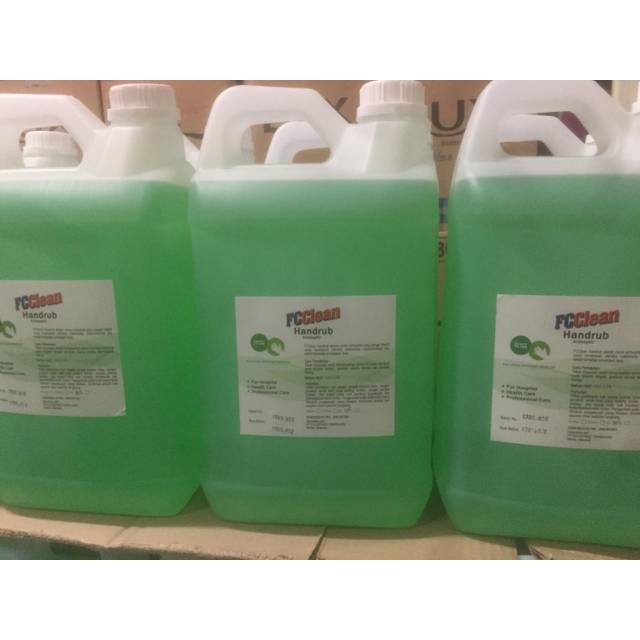 Terlaris Hand Sanitizer FC Clean Antiseptic 5 Liter