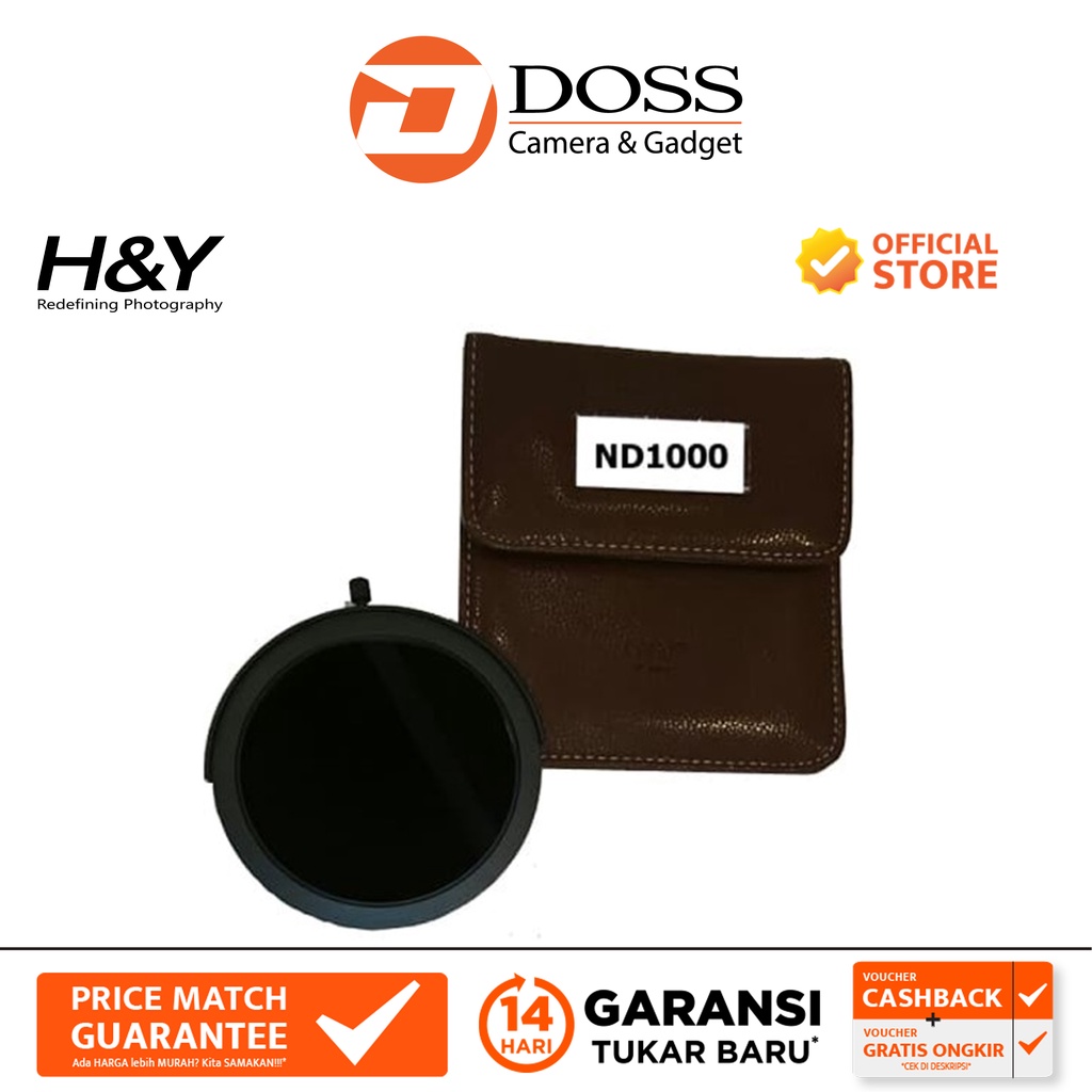 H&Y ND1000 Slot + Case Filter H&Y