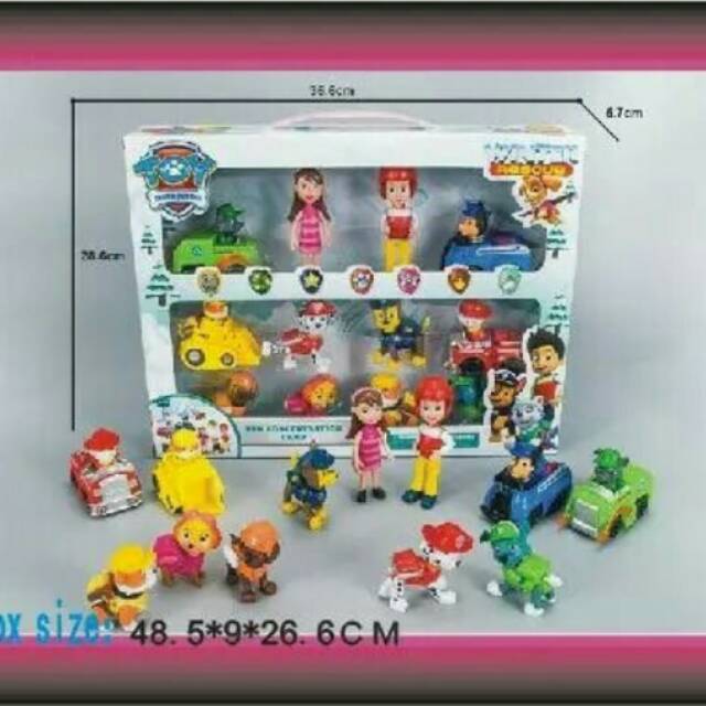 NEW MAINAN PAW PATROL SET