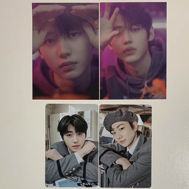 pc photocard enhypen jungwon sunghoon ggu, sunghoon hybe insight set