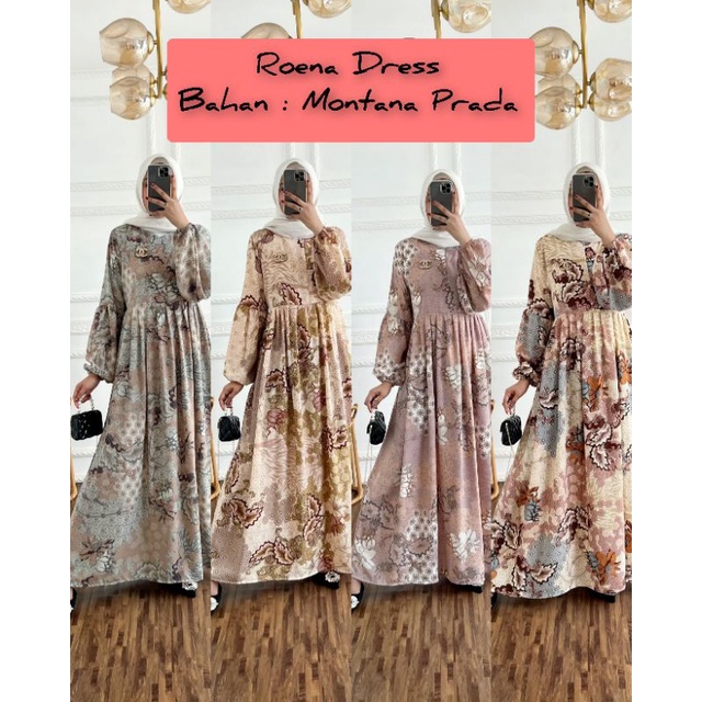 Dress Kondangan freemasker||PradaCrepe