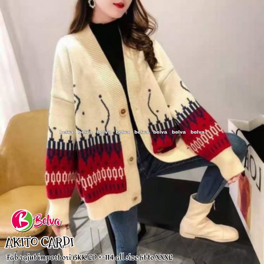 AKITO CARDI BY BELVA