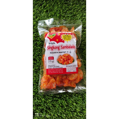 

SINGKONG SAMBALADO 175 GRAM, SINGKONG BALADO ENAK TERLARIS TANPA MSG, TANPA PEWARNA SETETES PUN