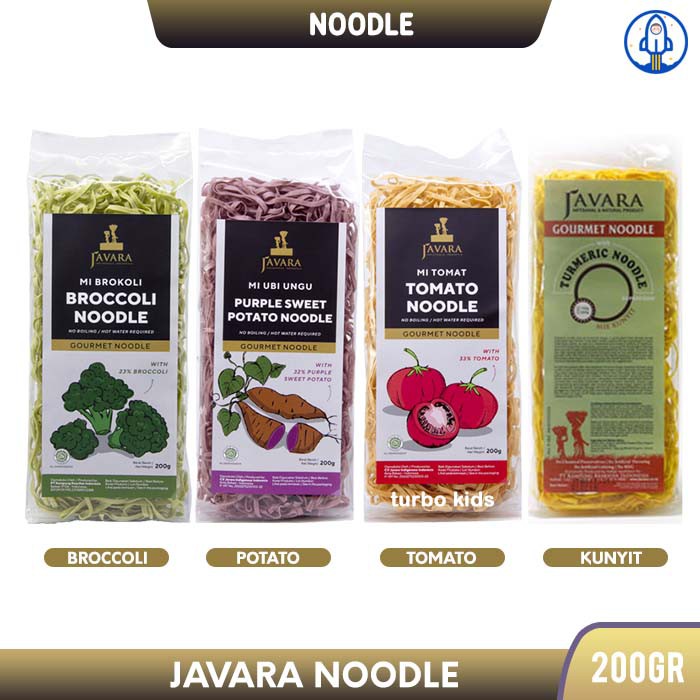 

Mie Javara / Javara Noodle / Gourmet Noodle - 200gr - Tomat