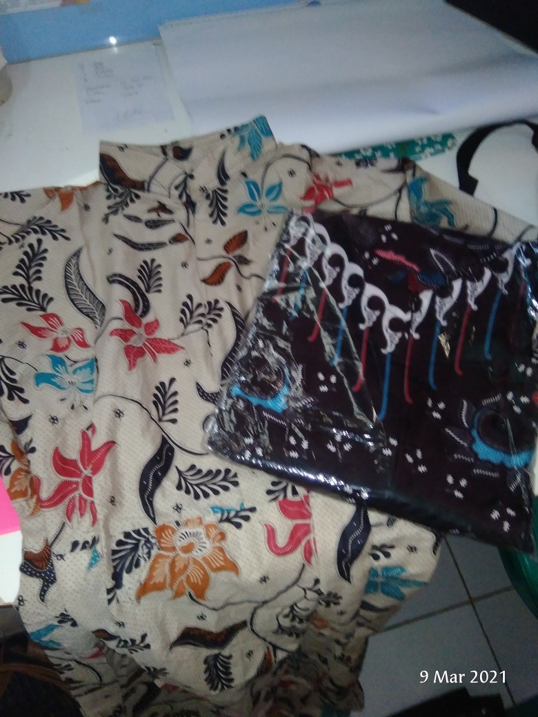 Ms Gamis Batik Sriwedari Maxi Bumil/busui Katun Sogan Allsize & Jumbo