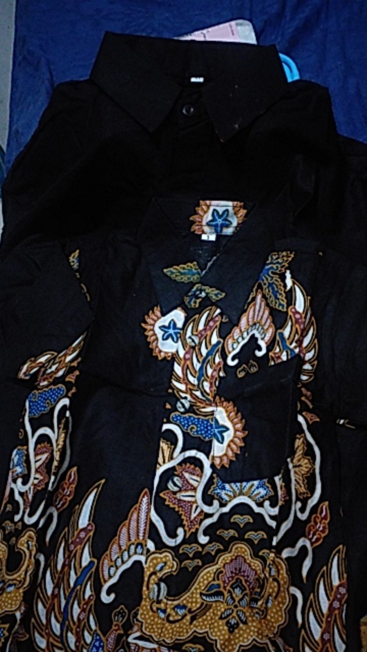 Hem Batik Anak Laki-laki/batik Anak Cowok Usia  3-10 Tahun