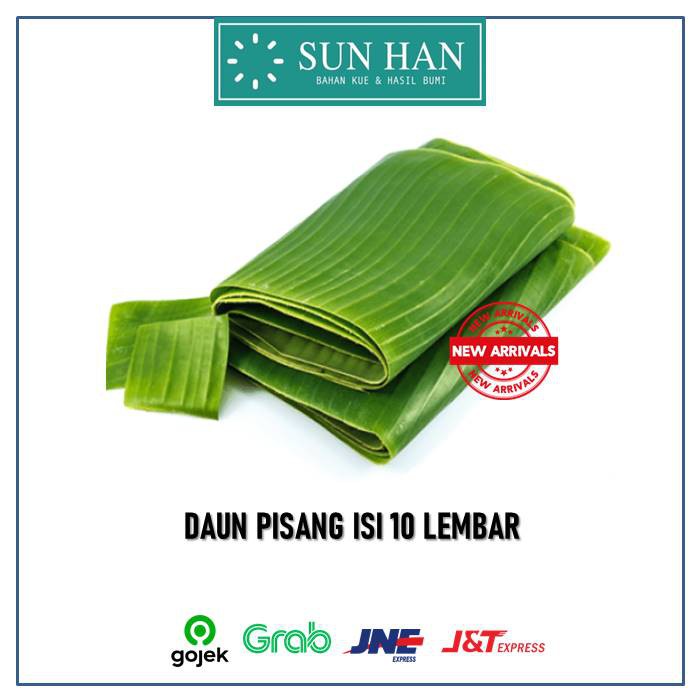 

Daun Pisang 1 Ikat 10 Lembar, 20 Lembar