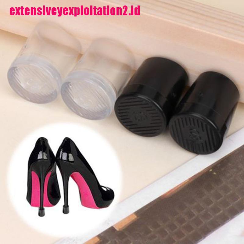 &lt; E2id &amp; &gt; 2pcs Stopper Pelindung Sepatu High Heels Stiletto Anti Slip