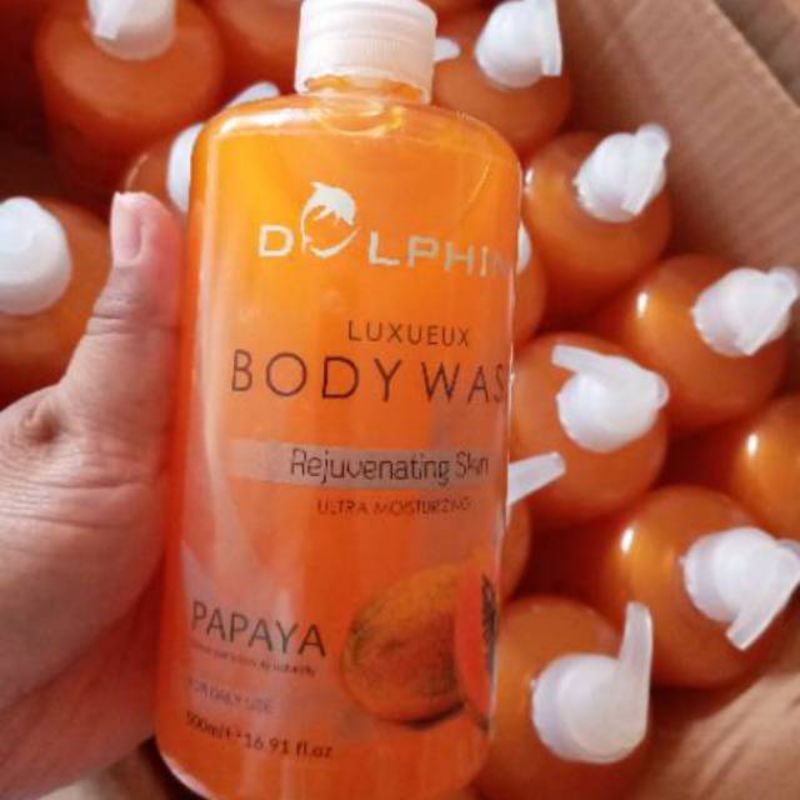 BODY WASH DOLPHIN/SABUN PEPAYA DOLPHIN