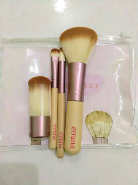 ☃Cutezz_Ching1☃Emina Brush Set - Kuas Makeup Set