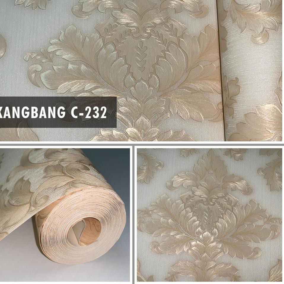 Wallpaper dinding bahan vinyl timbul tebal / Wallpaper dinding / Dinding Wallpaper / Wallpaper 5I2